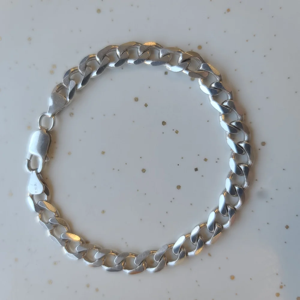 Silver Chain Bracelet - Picture 2 of 5